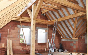 Pwll Clai attic trusses